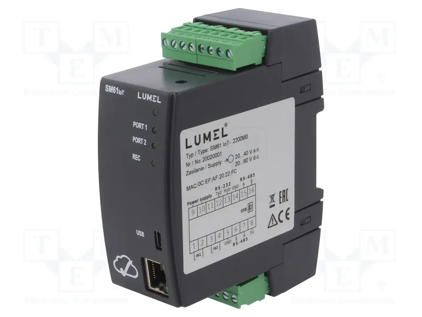 LUMEL SM61IOT-2200M0 — Регистраторы