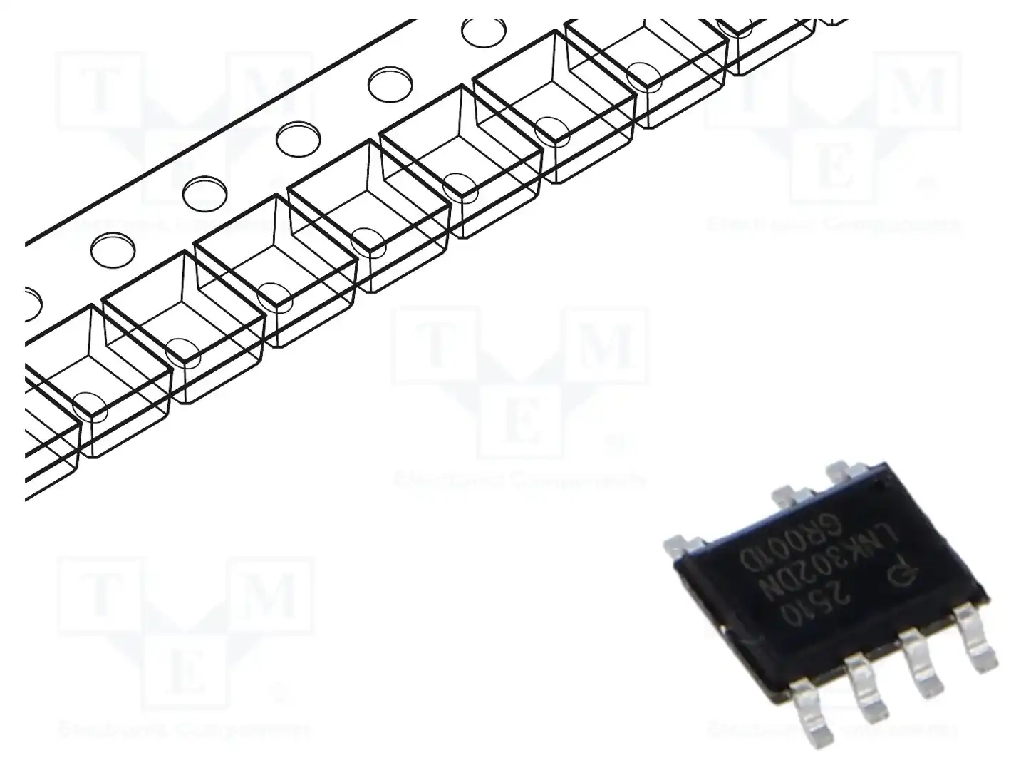 POWER INTEGRATIONS LNK302DN-TL — Регуляторы напряжения - микросхемы DC/DC