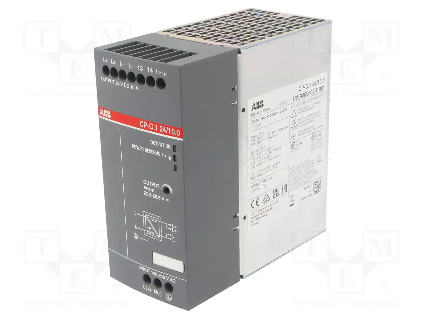 ABB 1SVR360663R1001 — Блоки питания на DIN-рейку