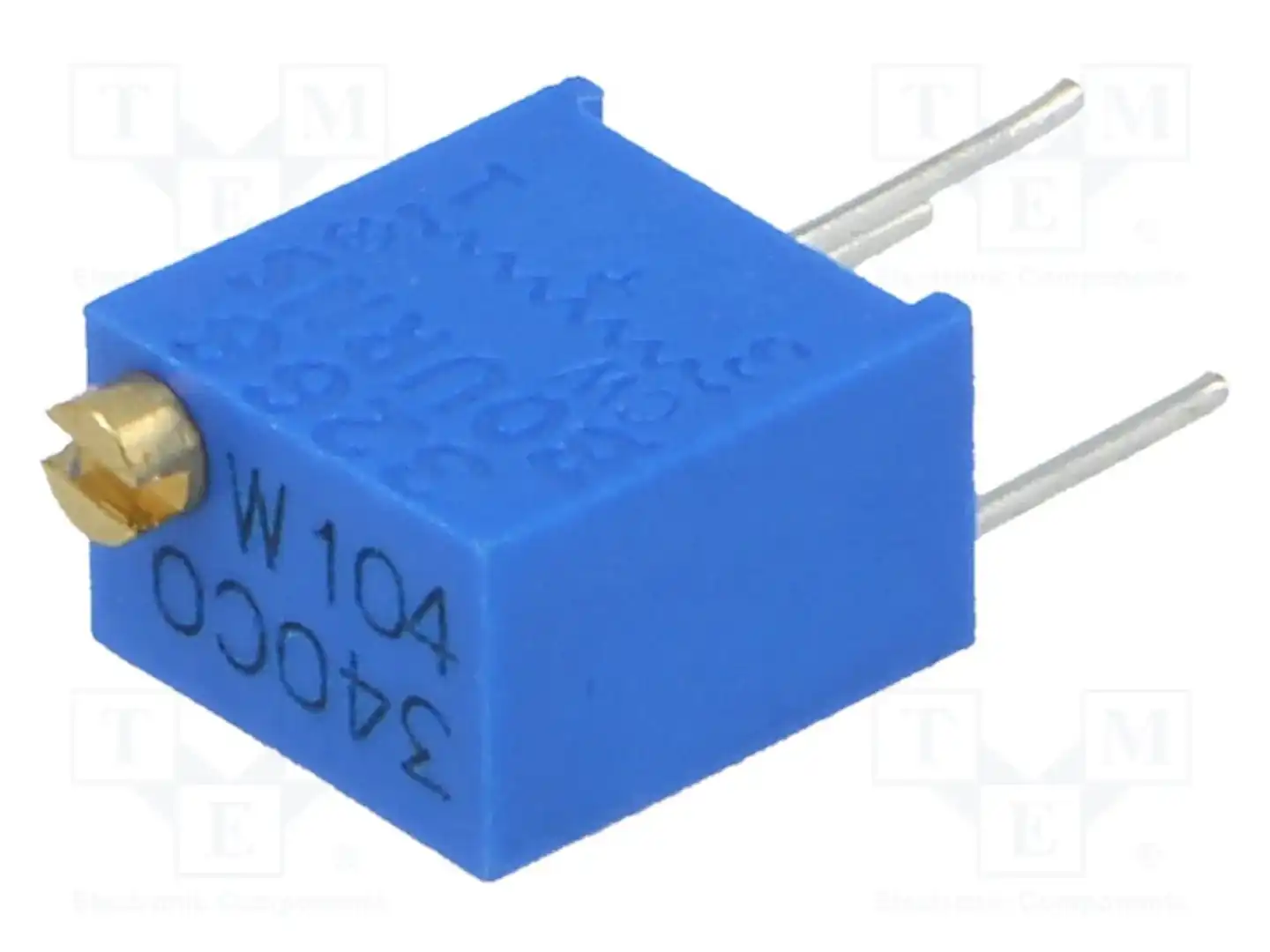 BOURNS 3266W-1-202LF — Потенциометры THT многооборотные 1/4 дм