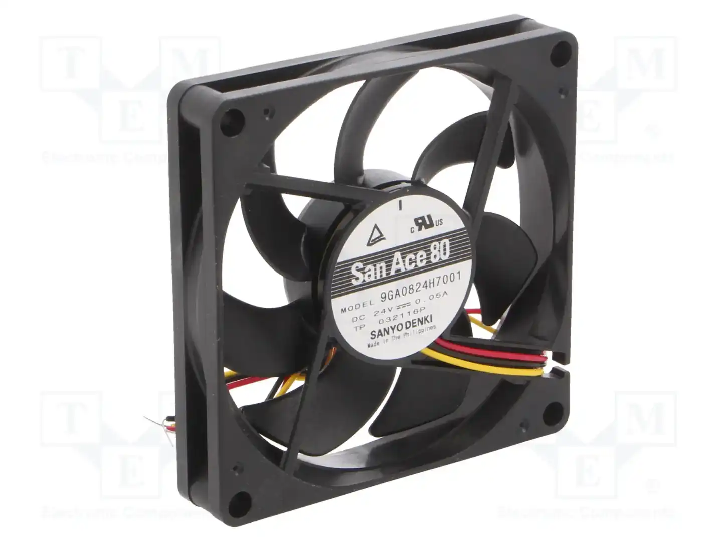 SANYO DENKI 9GA0824H7001 — Вентиляторы DC 24V