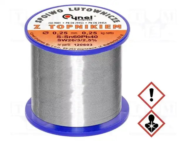 CYNEL LC60-0.25/0.25 — Паяльные провода свинцовые