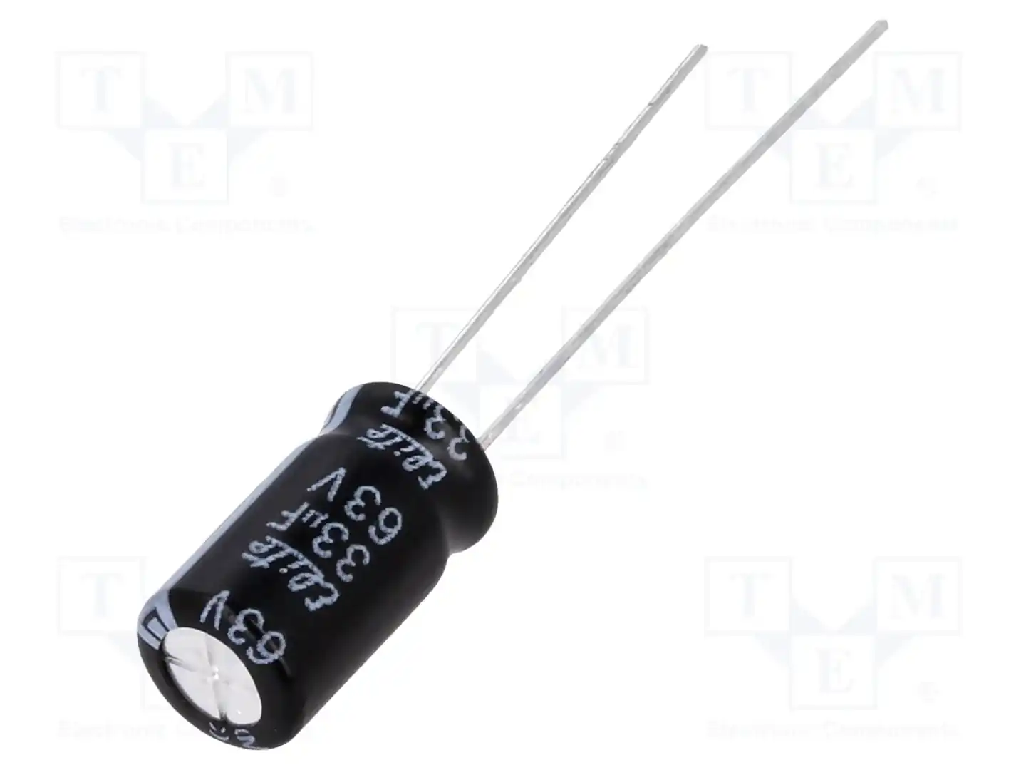 Elite PF1J330MNN6311U — Конденсаторы электролитические THT