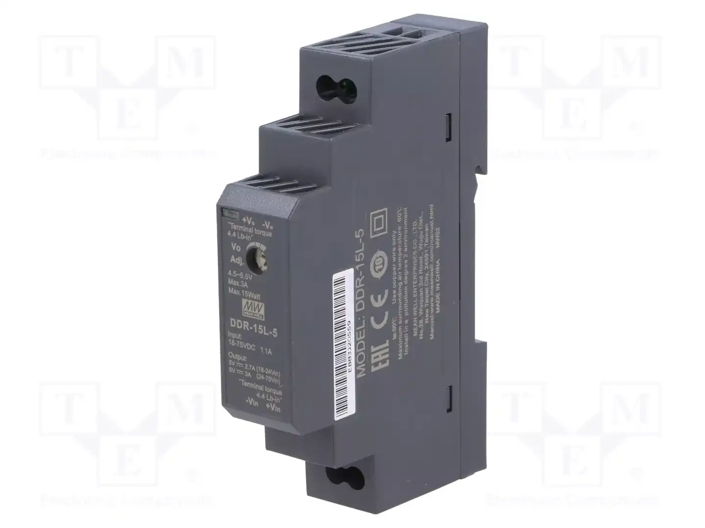 MEAN WELL DDR-15L-5 — Преобразователи DC/DC