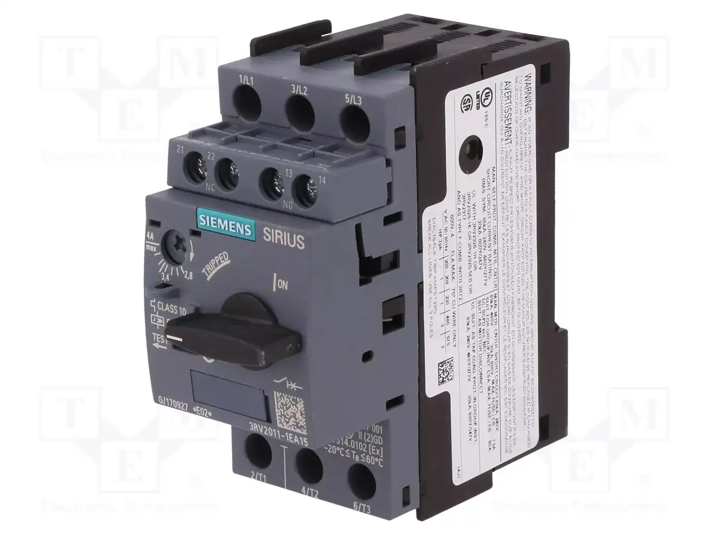 SIEMENS 3RV2011-1EA15 — Выключатели двигательные