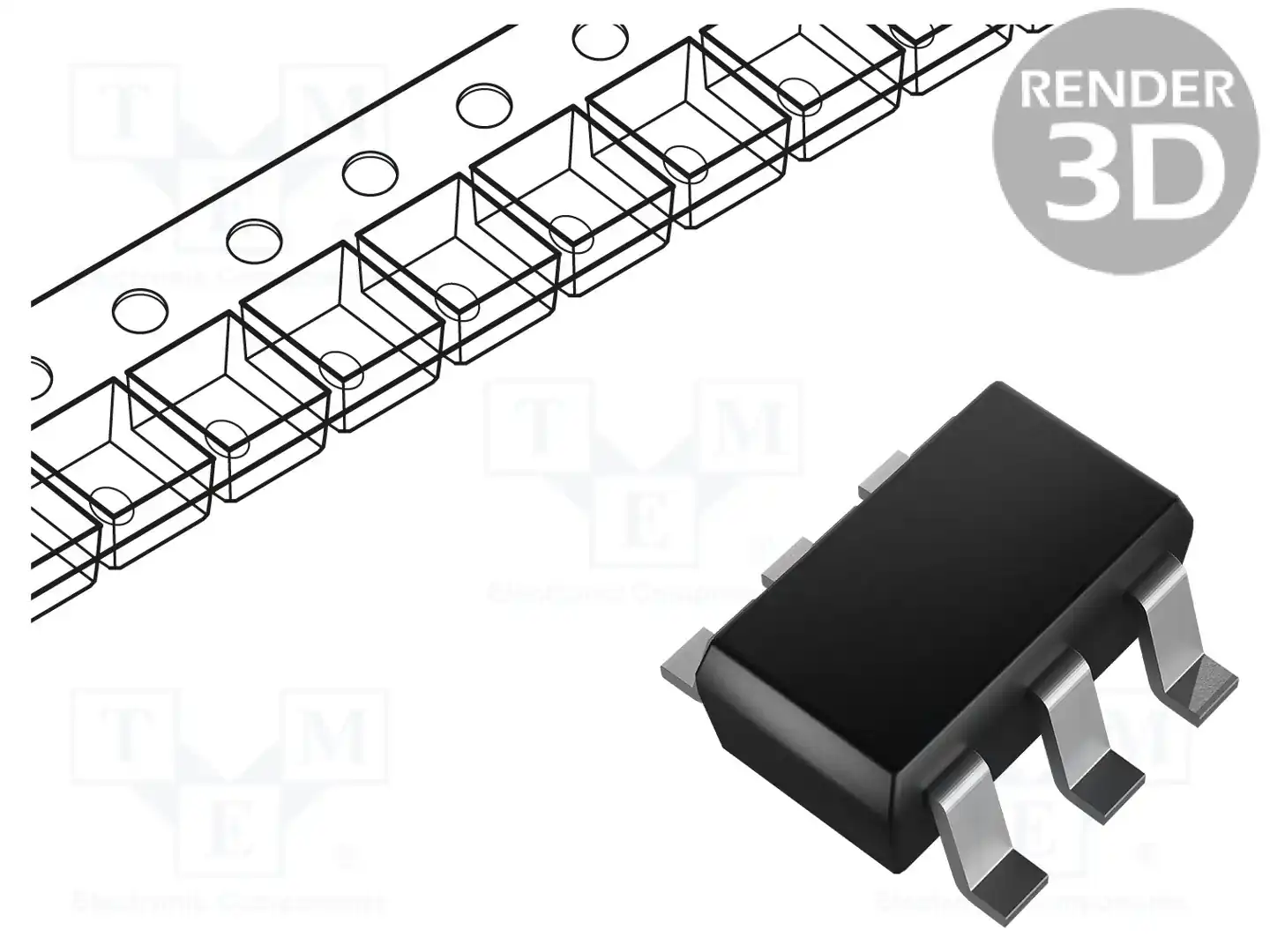 STMicroelectronics ESDA25SC6 — Диоды защитные - сборки