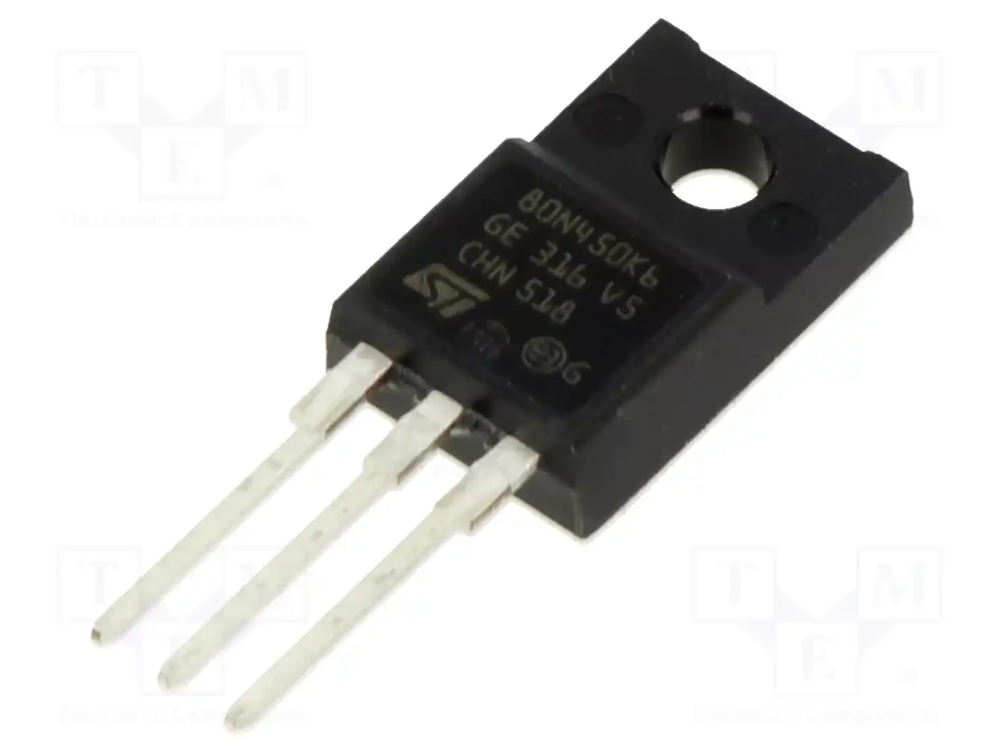 STMicroelectronics STF80N450K6 — Транзисторы с каналом N THT