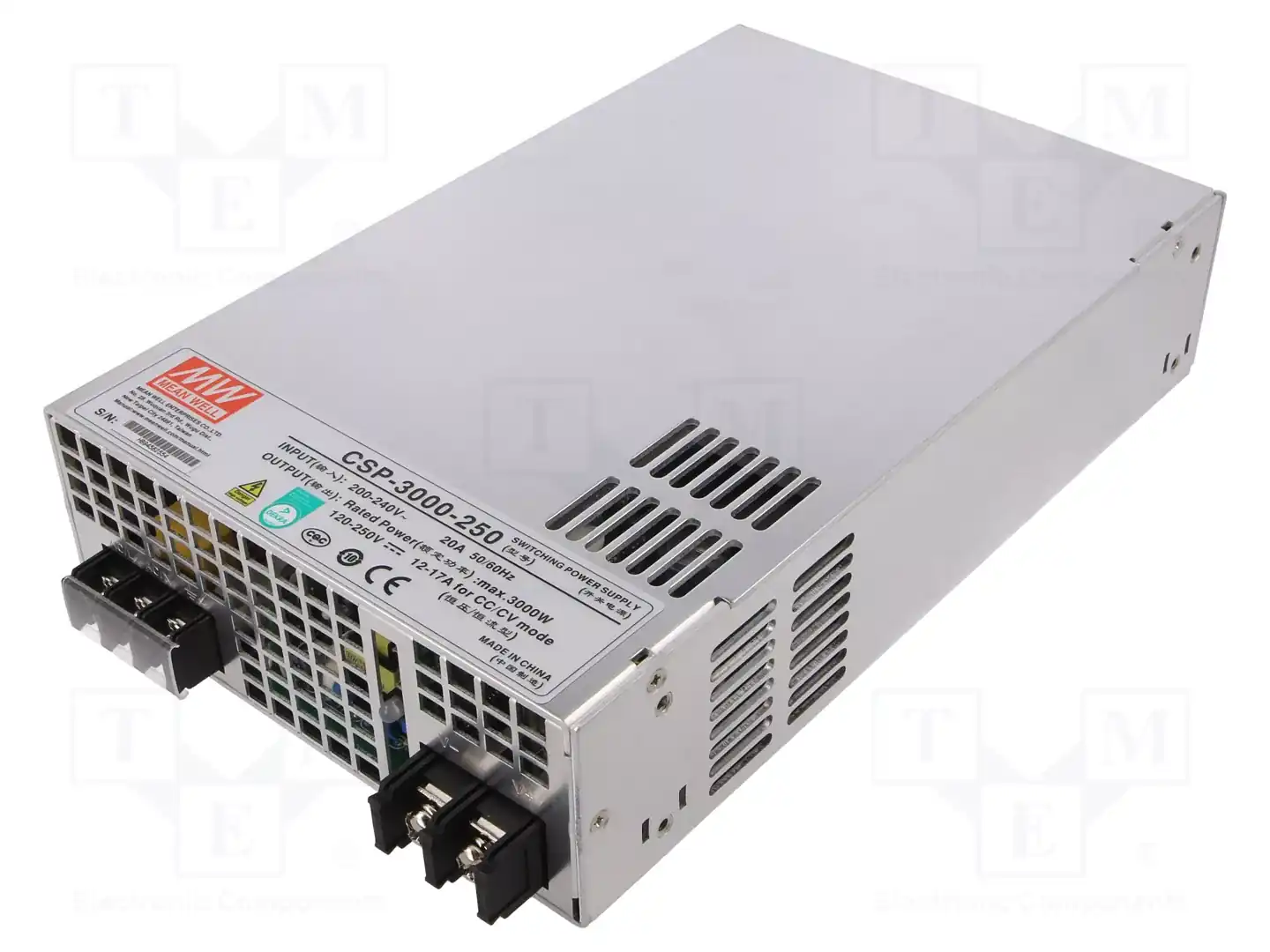 MEAN WELL CSP-3000-250 — Блоки питания для встраивания