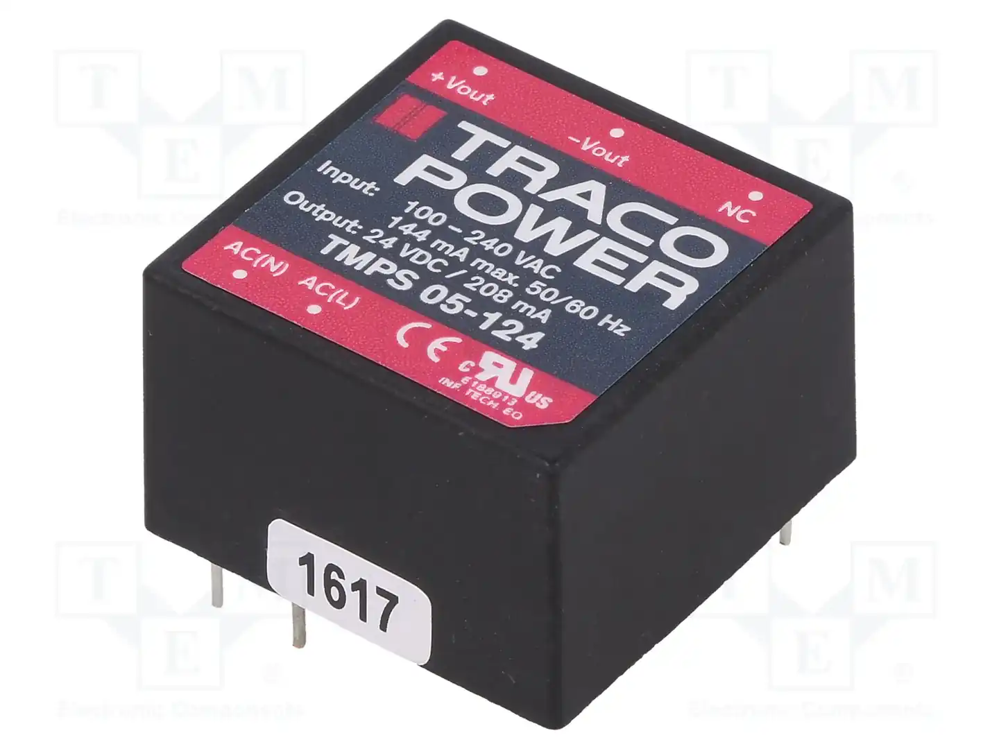TRACO POWER TMPS 05-124 — Преобразователи AC/DC для PCB