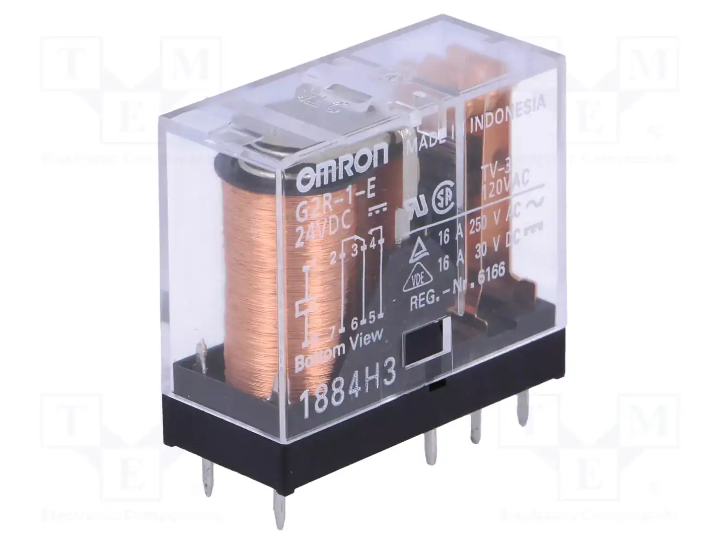 OMRON Electronic Components G2R-1-E 24VDC — Реле электромагн. миниатюрные