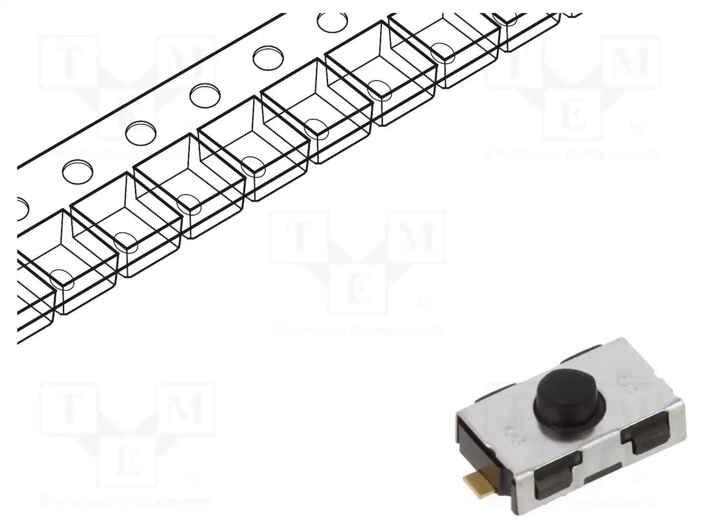 C&K KSR233G LFG — Микропереключатели TACT