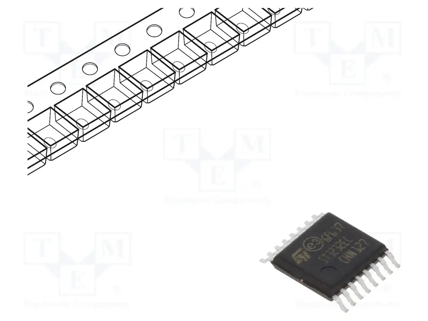 STMicroelectronics ST3232ECTR — Микросхемы - RS232 / RS422 / RS485