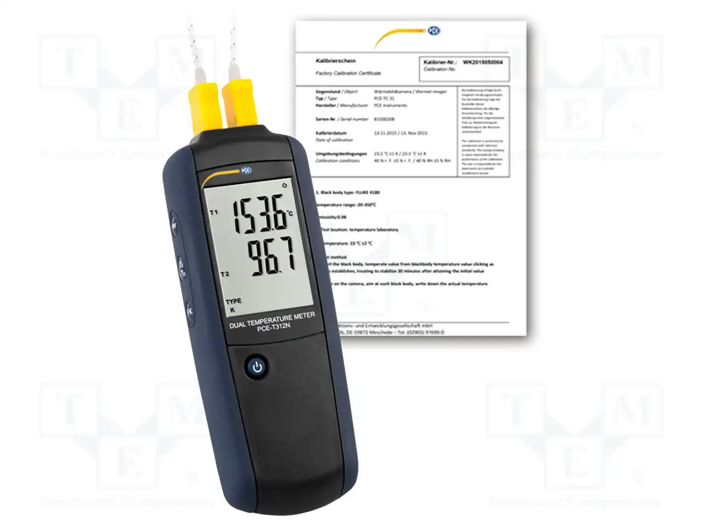 PCE INSTRUMENTS PCE-T312N-ICA — Измерители температуры
