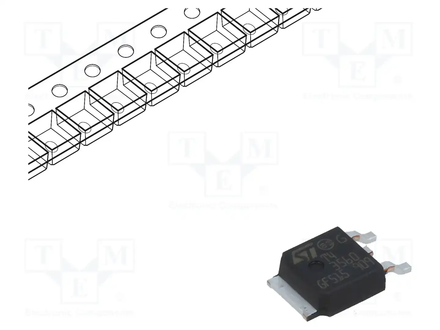 STMicroelectronics T435-600B-TR — Симисторы