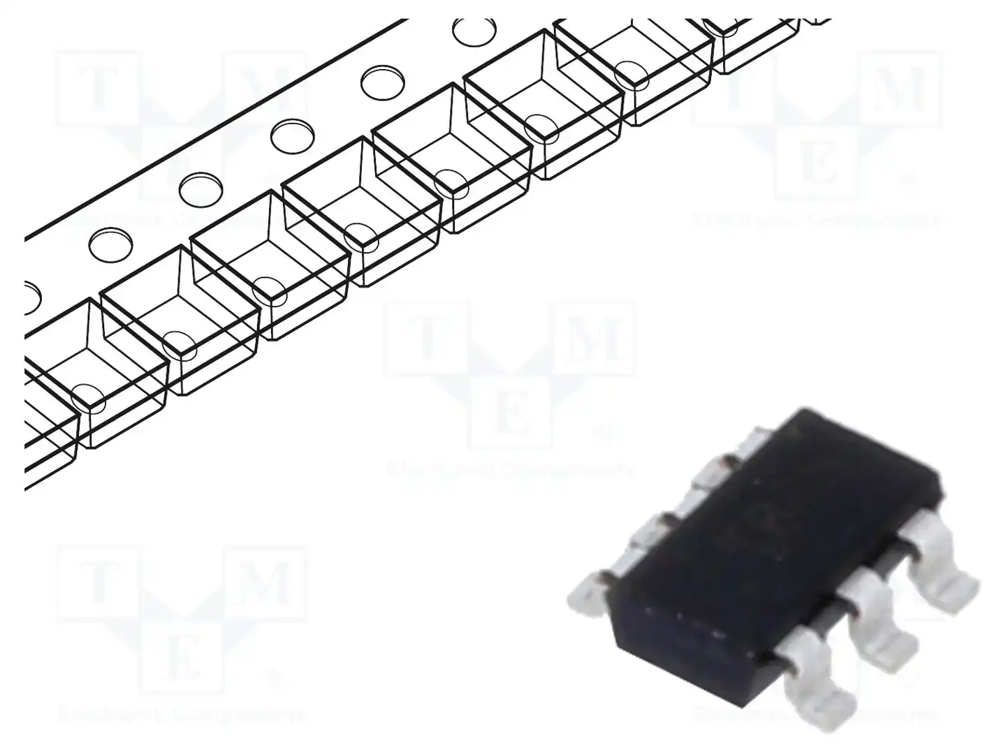 Texas Instruments TPS564201DDCR — Регуляторы напряжения - микросхемы DC/DC