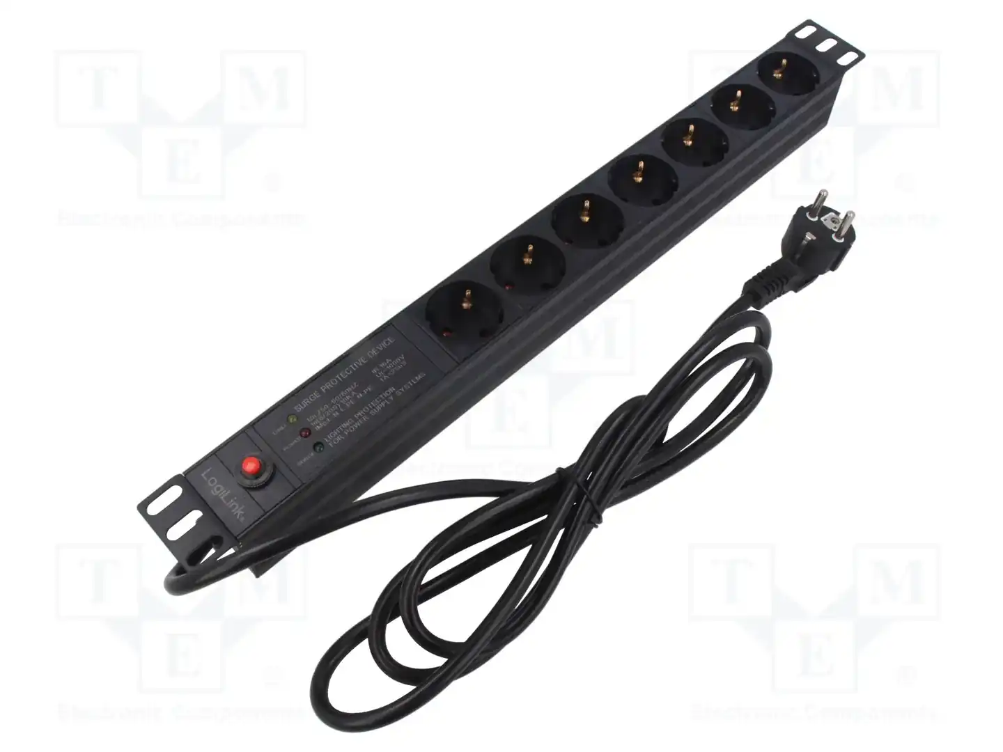 LOGILINK PDU7C02 — Планки защиты от перенапряжения