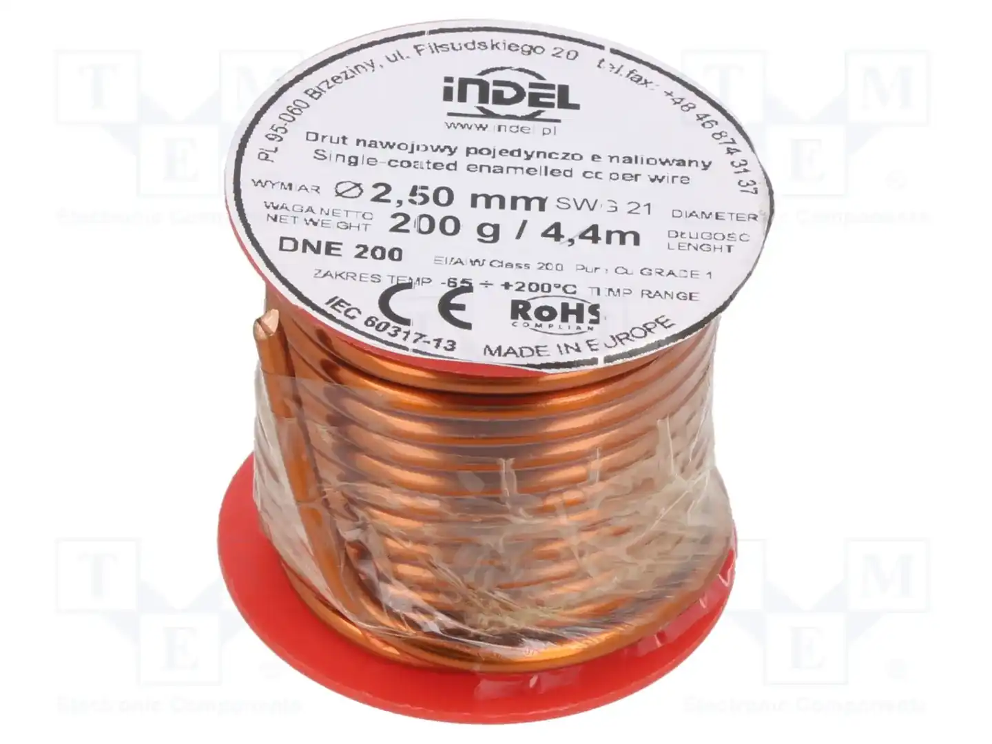 INDEL DNE2,5-200G — Проволока обмоточная