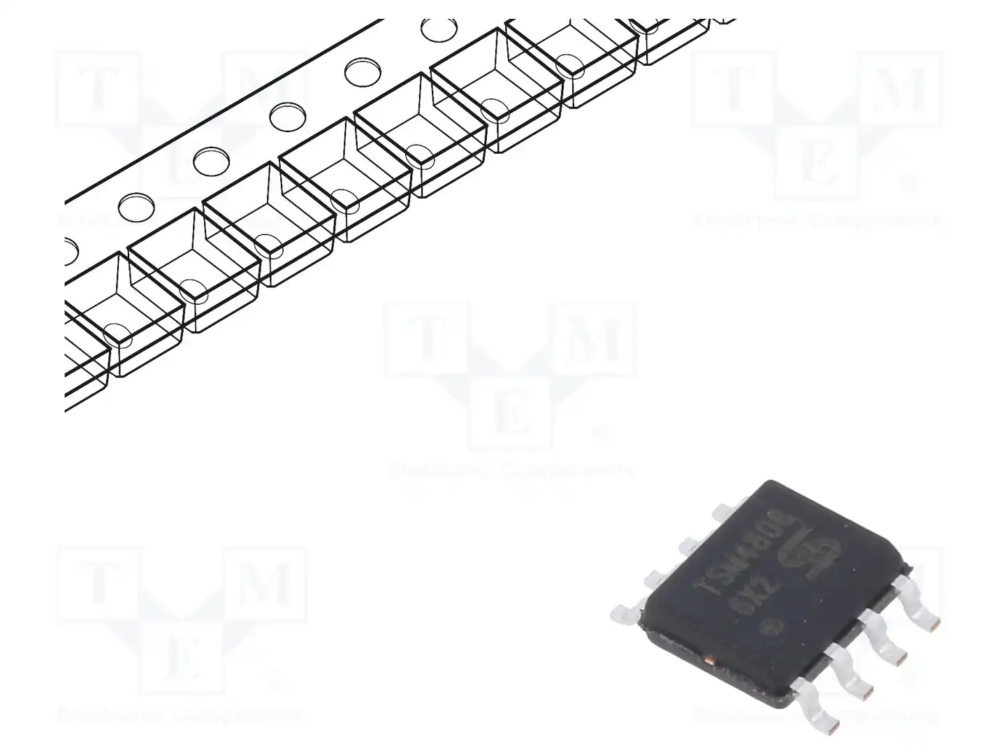 TAIWAN SEMICONDUCTOR TSM4806CS RLG — Транзисторы с каналом N SMD