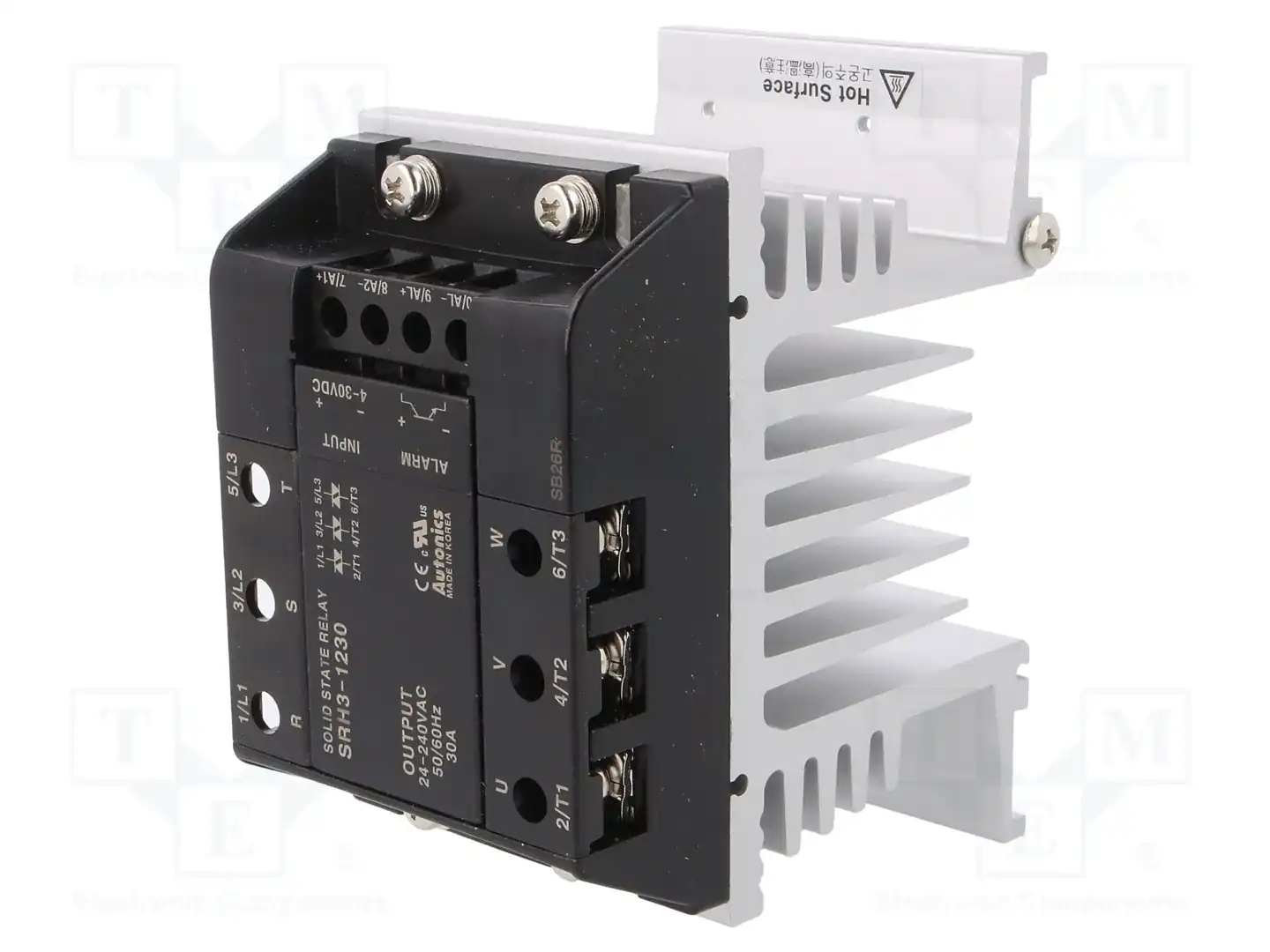 AUTONICS SRH3-1230 — Реле SSR трехфазные