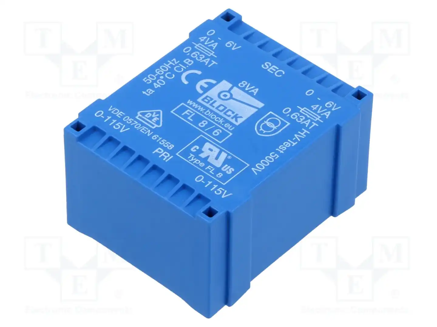 BLOCK FL 8/6 — Трансформаторы PCB