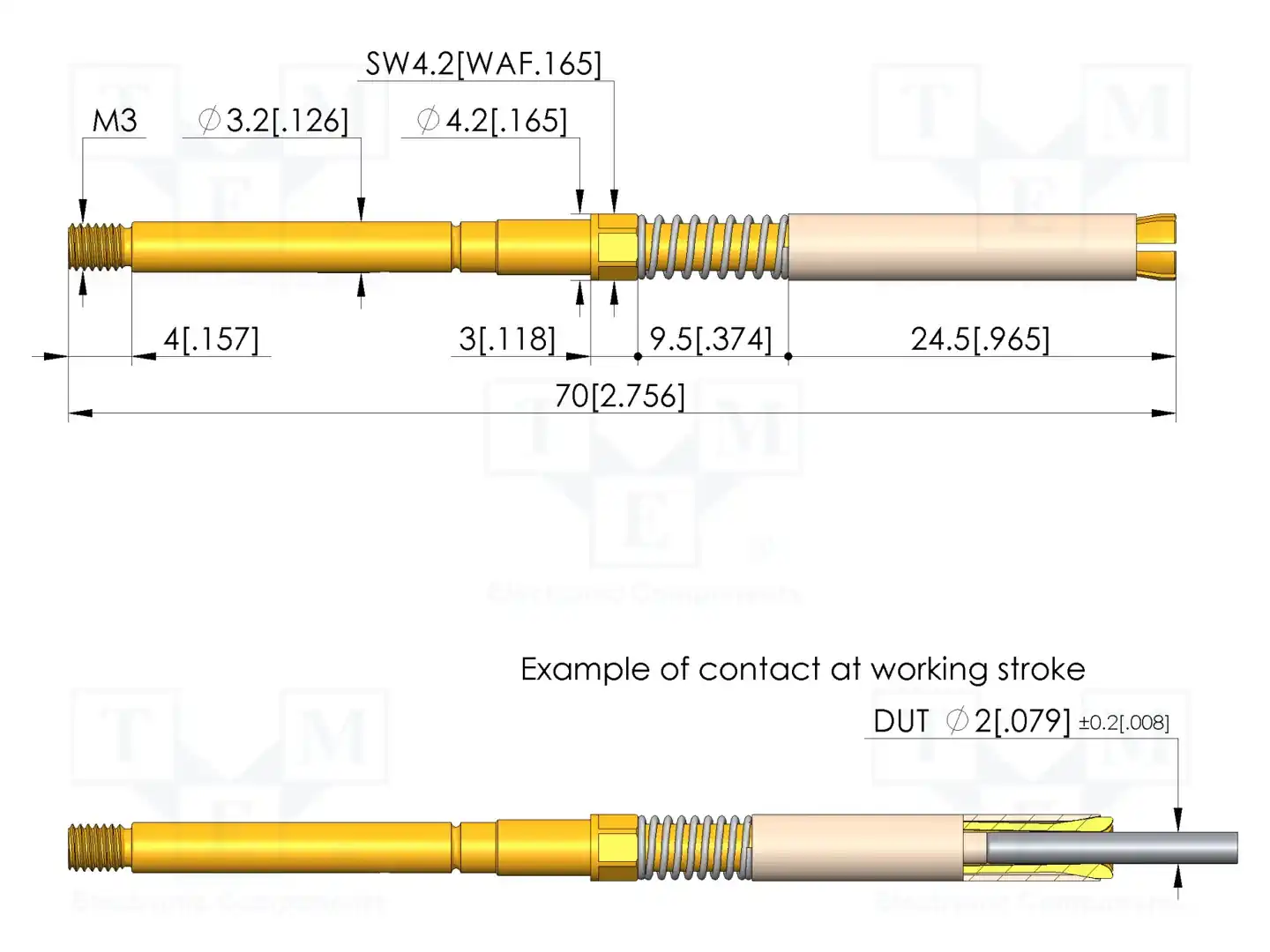 INGUN HKR-672 200 080 A 13003 M — Измерительные щупы