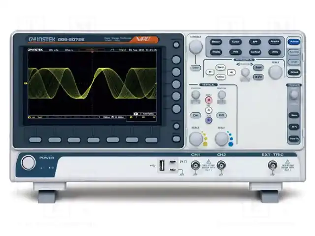 GW INSTEK GDS-2102E — Осциллоскопы цифровые