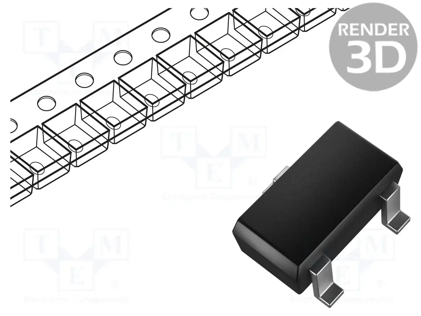 onsemi MMBF4416 — Транзисторы с каналом N SMD