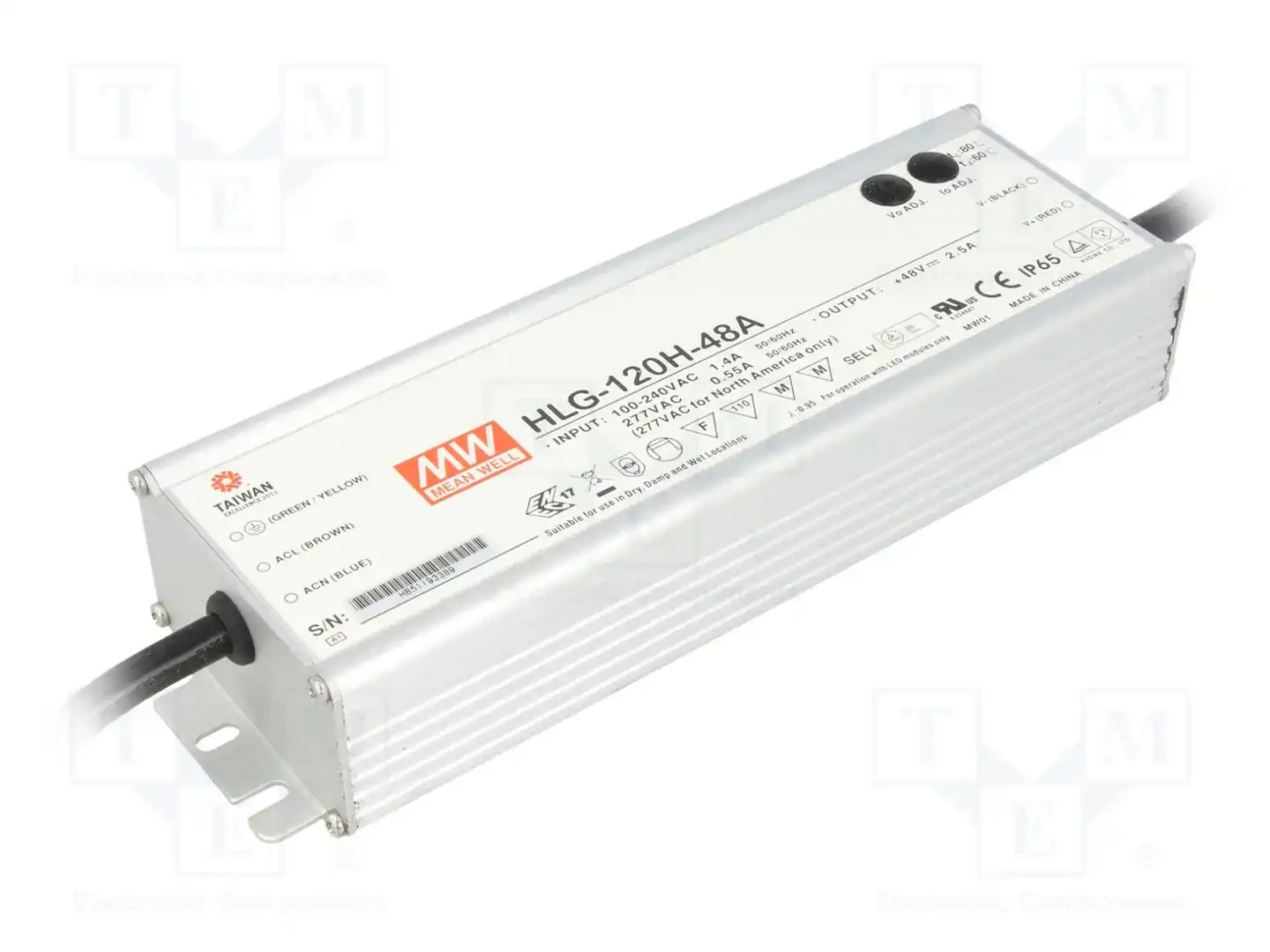 MEAN WELL HLG-120H-48A — Блоки питания для LED