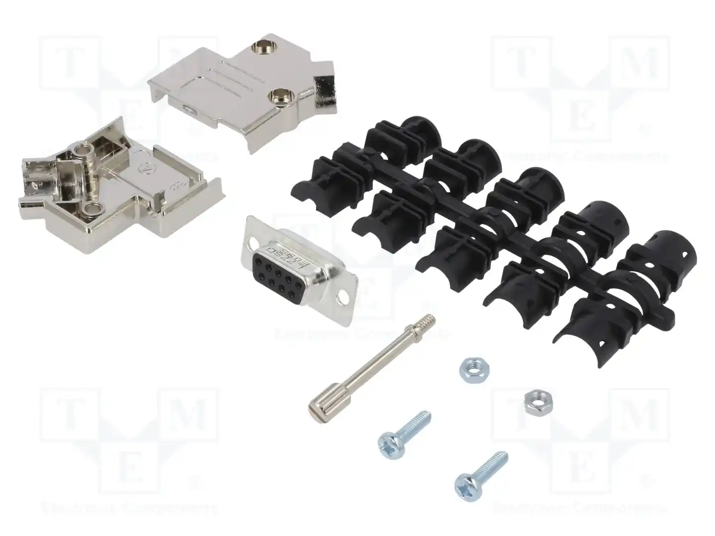 AMPHENOL COMMUNICATIONS SOLUTIONS L17D45PK-M-09+L77SDE09S — Комплектные штекеры D-Sub