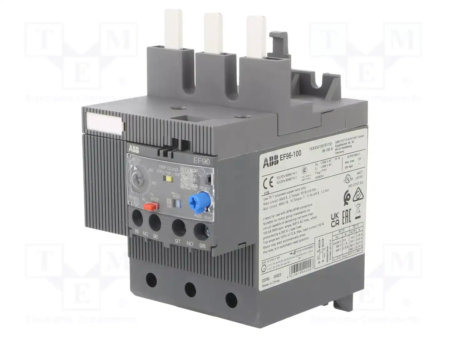 ABB 1SAX341001R1101 — Контакторы - дополнительное оборудование
