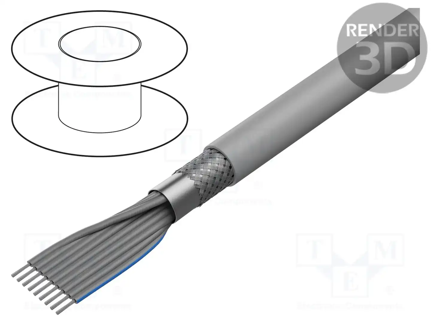 HARTING 09180377007 — Провода ленточные одноцветные