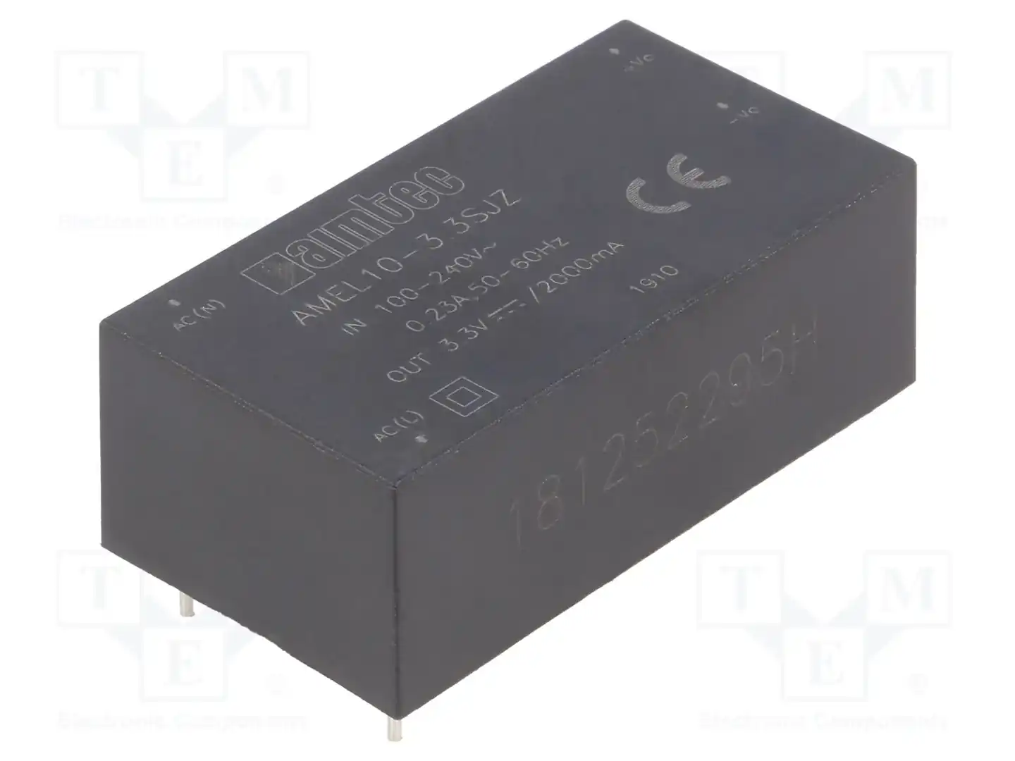 AIMTEC AMEL10-3.3SJZ — Преобразователи AC/DC для PCB