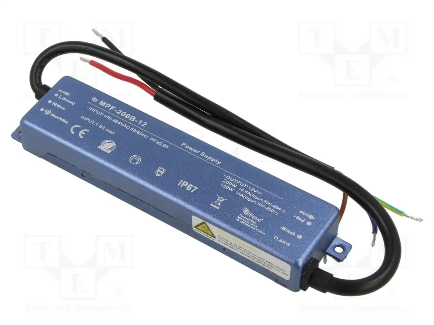 FOSE MPF-200B-12 — Блоки питания для LED