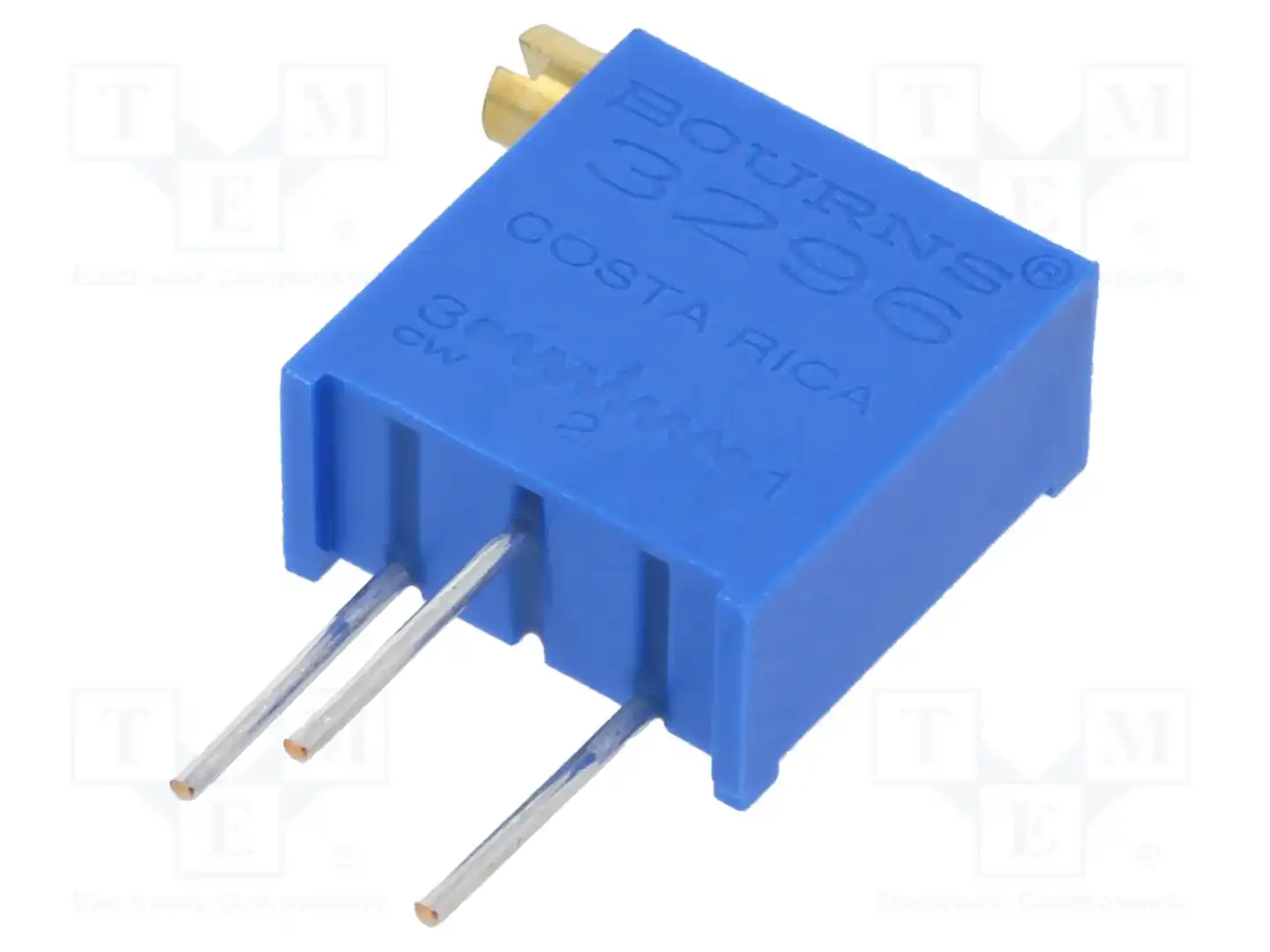 BOURNS 3296Z-1-102LF — Потенциометры THT многооборотные 3/8 дм