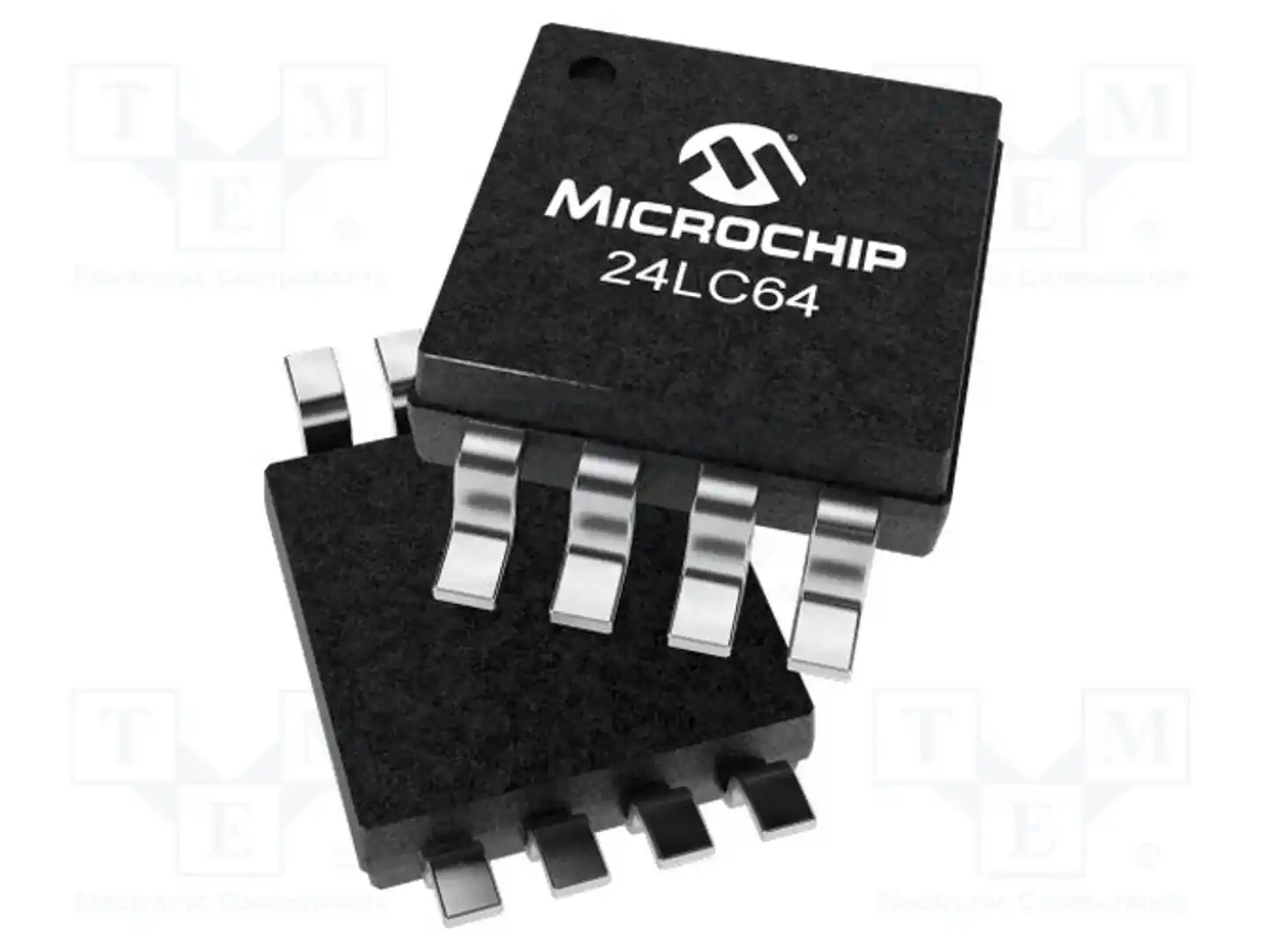 Microchip Technology 24LC64T-E/MS — Памяти EEPROM последовательные