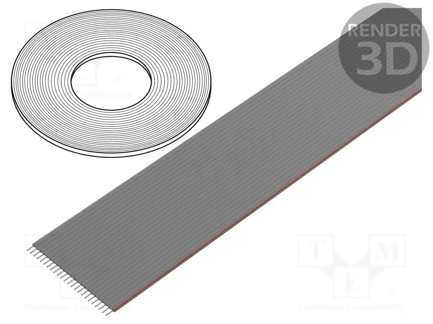 CONNFLY DS1057-24A282R-76.5 — Провода ленточные одноцветные