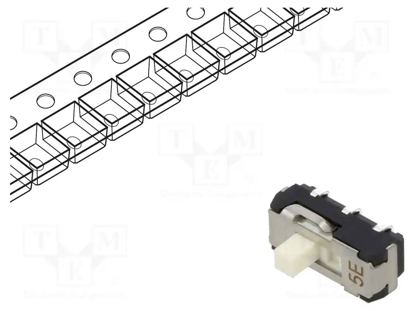 Nidec Copal Electronics CL-SB-22A-01T — Переключатели ползунковые