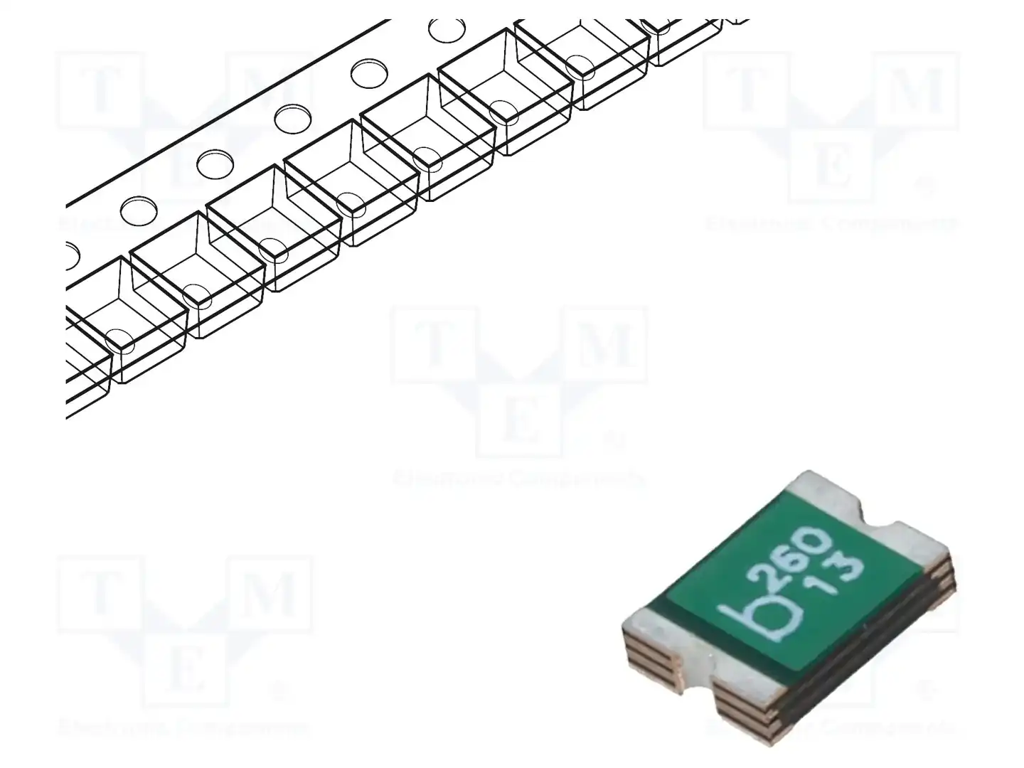 BEL FUSE 0ZCG0260AF2B — Предохранители полимерные SMD