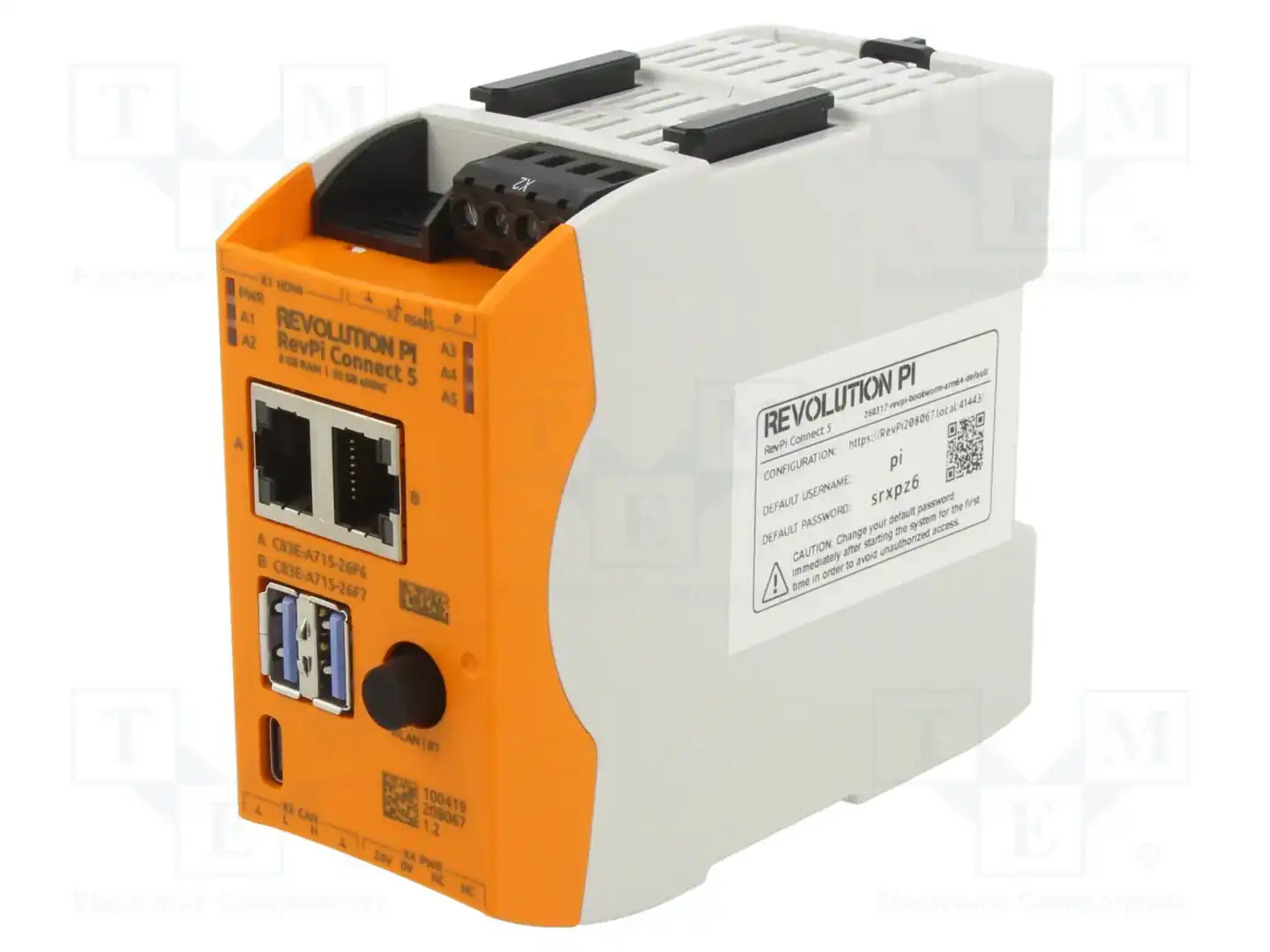KUNBUS REVPI CONNECT 5 32GB 8GB WLAN RS485 CAN — Контроллеры PLC