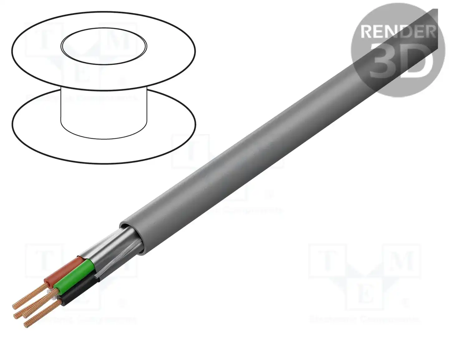 BELDEN 4302FE.00100 — Провода многожильные экранированные