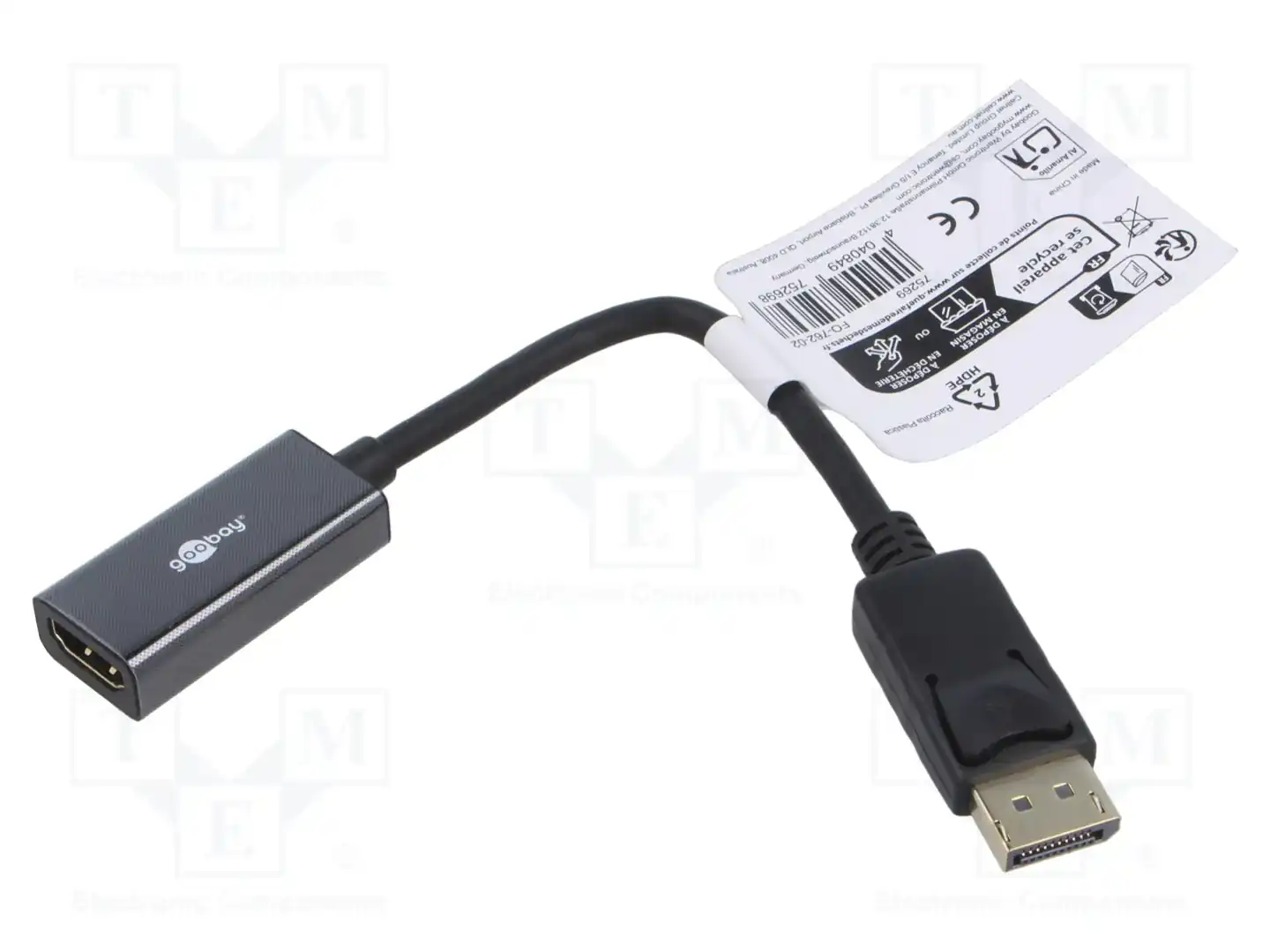 GOOBAY 75270 — Кабели и адаптеры HDMI, DVI, DisplayPort