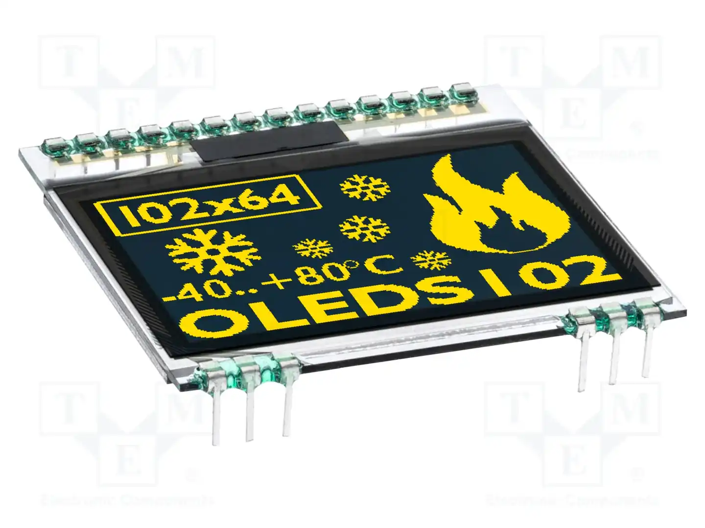 DISPLAY VISIONS EA OLEDS102-6LGA — Дисплеи OLED графические