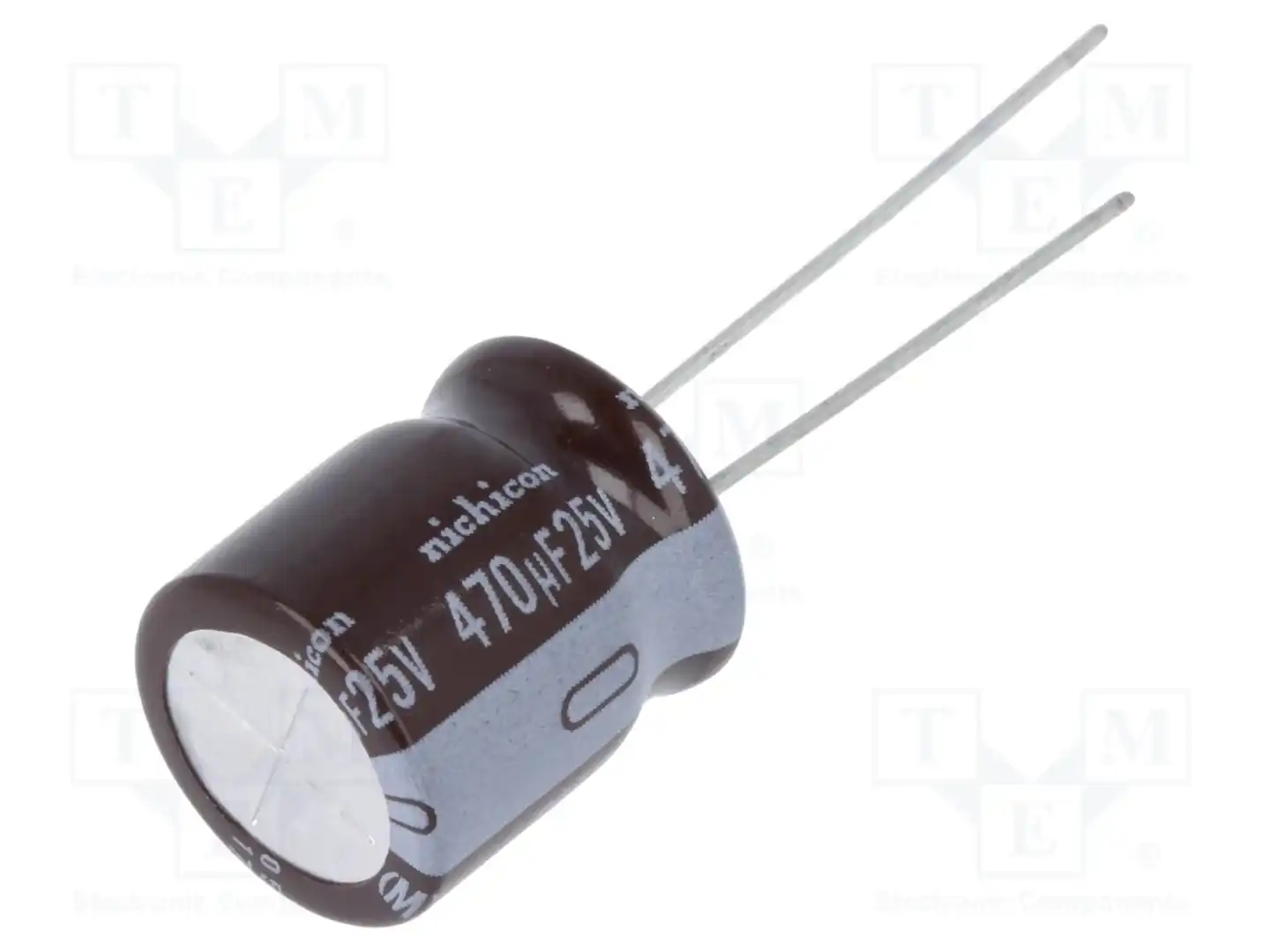 NICHICON UPM1E471MHD6 — Конденсаторы электролитические THT