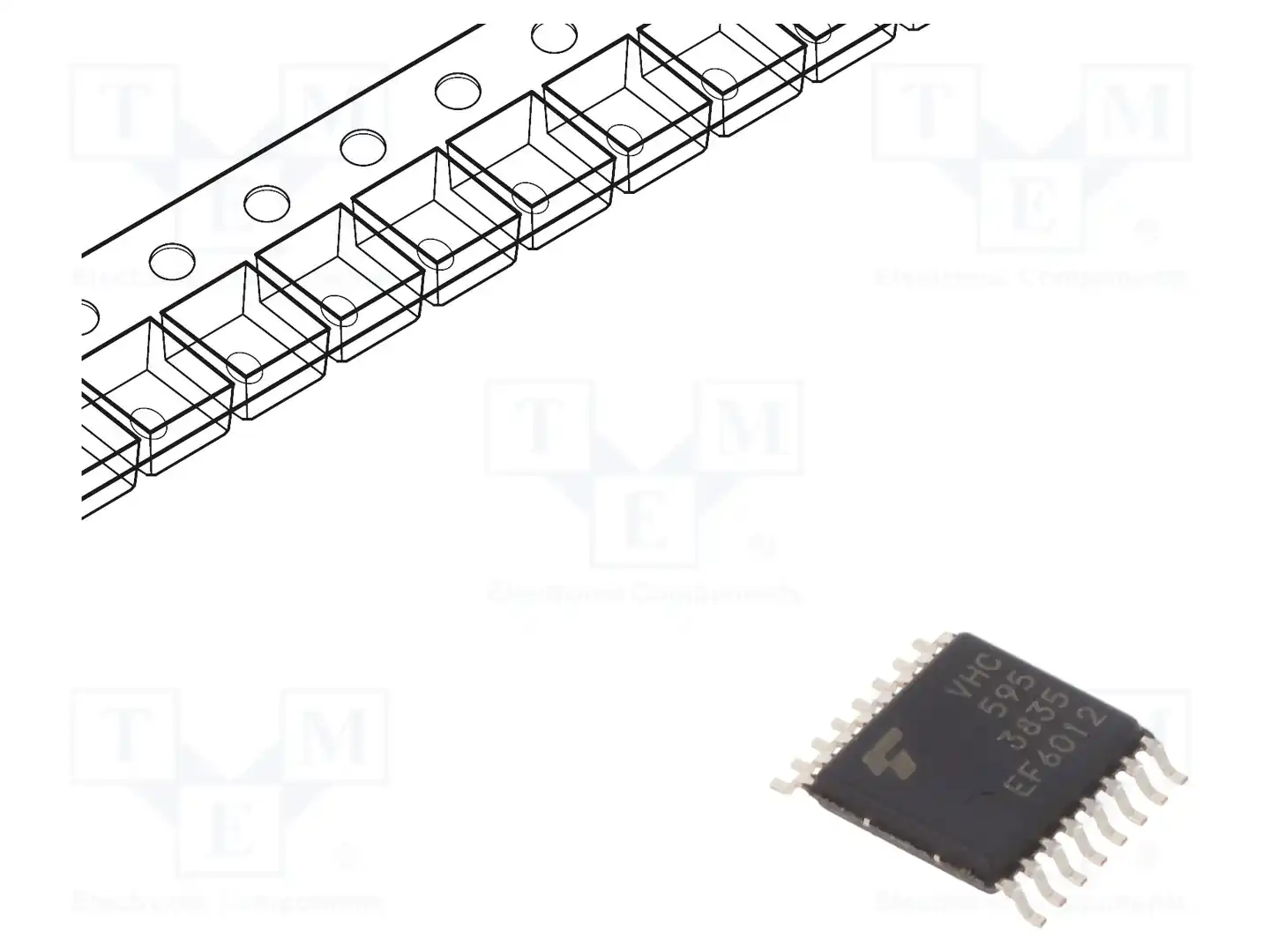 TOSHIBA 74VHC595FT(BJ) — Счетчики/делители
