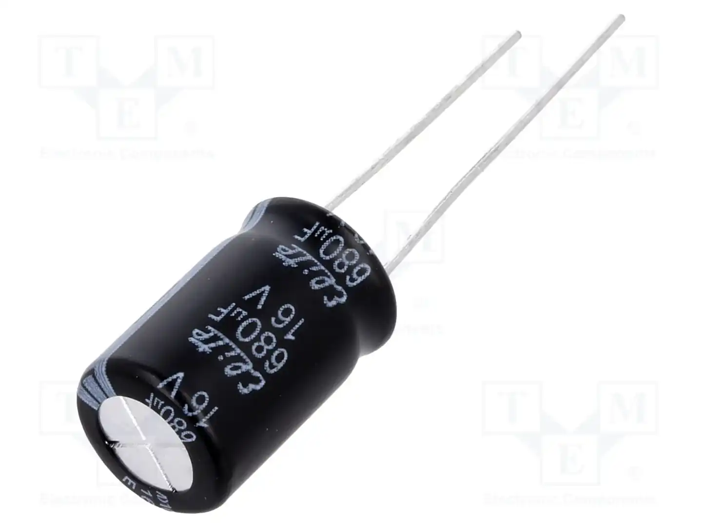 Elite PF1C681MNN1016 — Конденсаторы электролитические THT