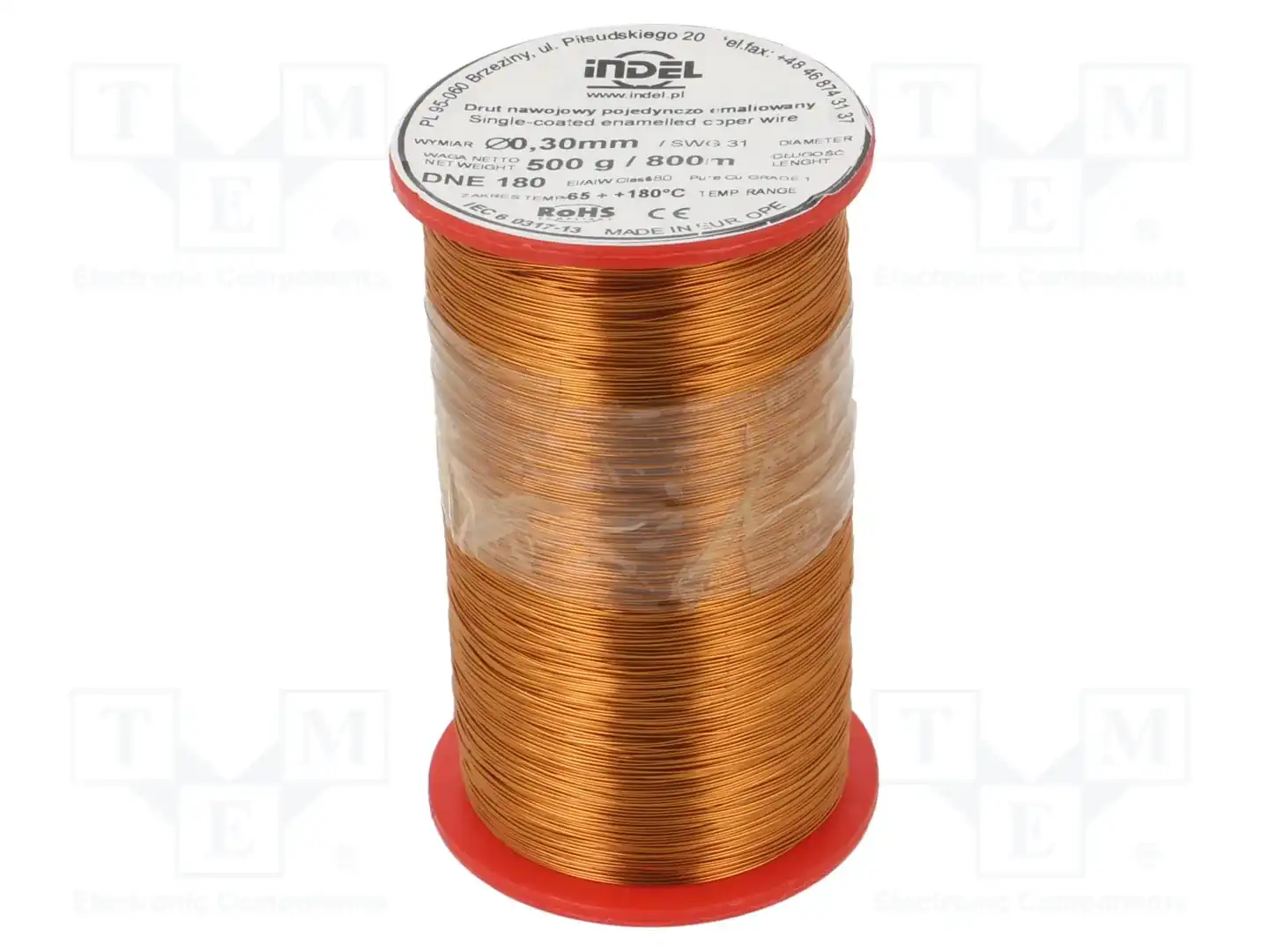 INDEL DNE0,30-500G — Проволока обмоточная