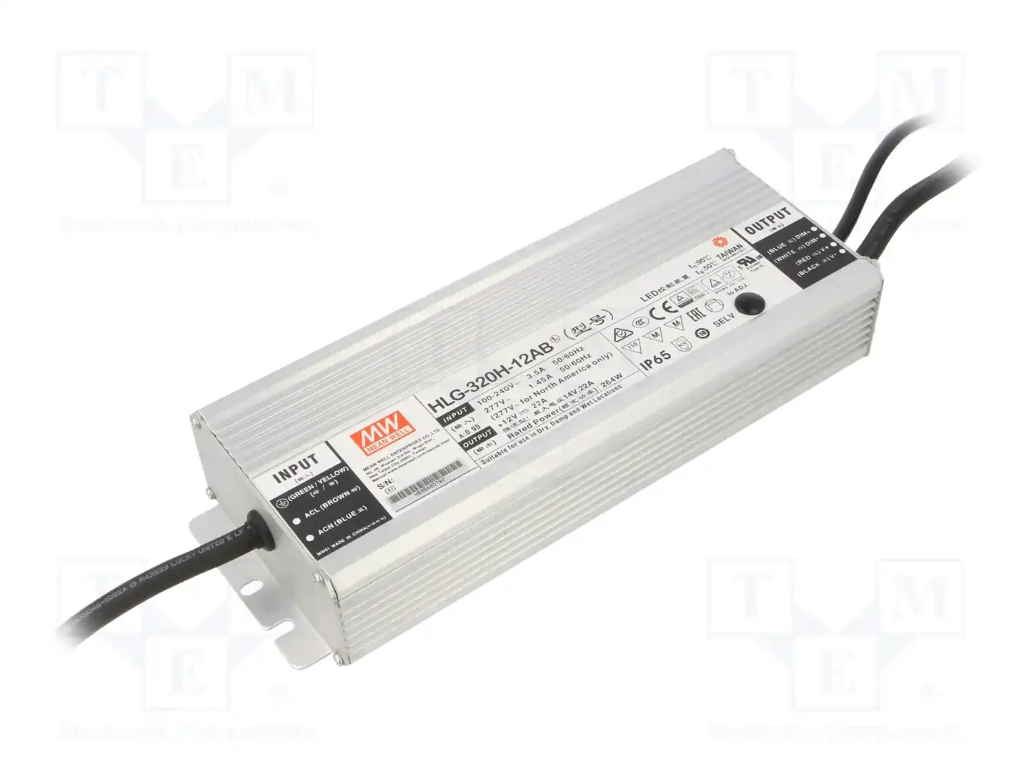 MEAN WELL HLG-320H-12AB — Блоки питания для LED