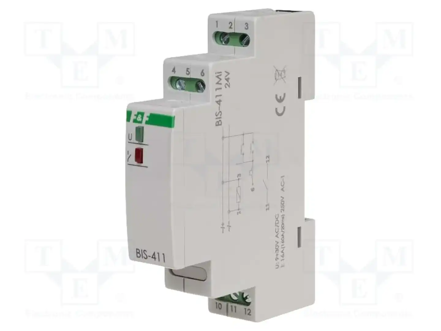 F&F BIS-411M-LED-24V — Монтажные реле