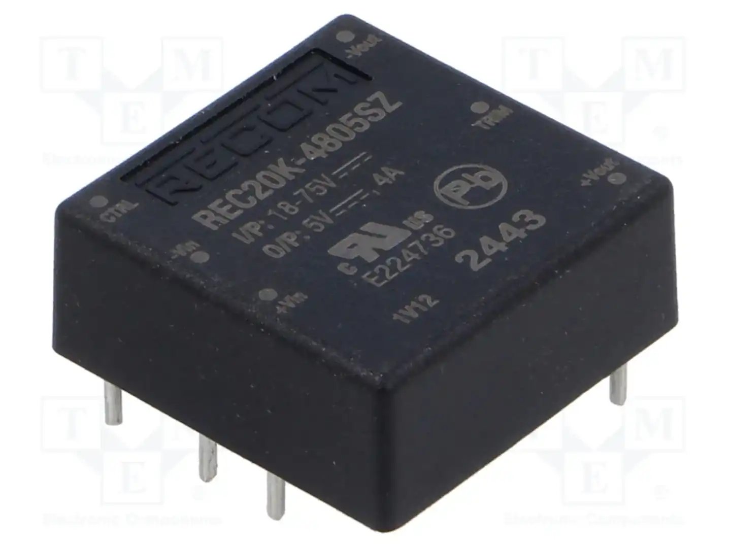 RECOM REC20K-4805SZ — Преобразователи DC/DC
