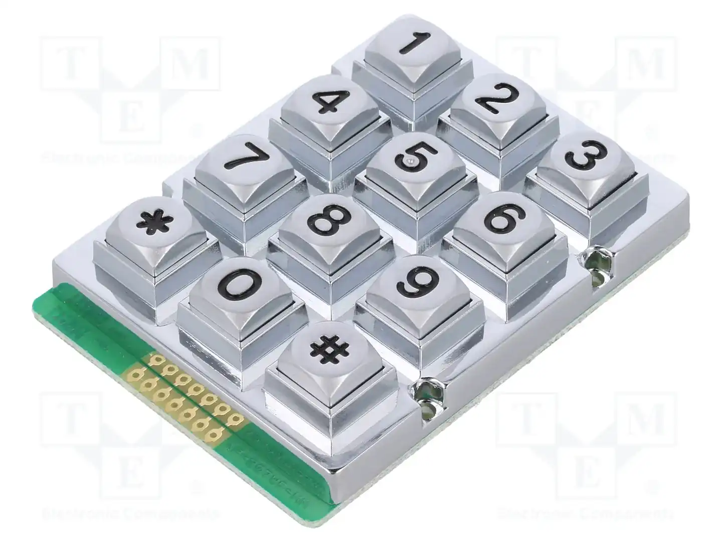 ACCORD AK-207-N-SSB-WP-MM — Металлические клавиатуры